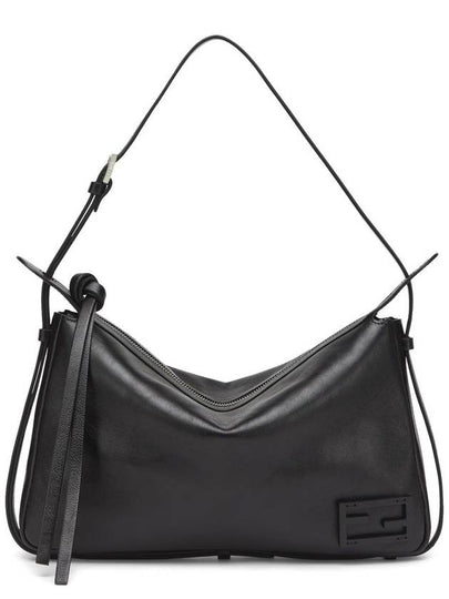 Simply Medium Shoulder Bag Black - FENDI - BALAAN 2