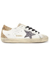 Super-Star Glittered Sneakers White - GOLDEN GOOSE - BALAAN 6