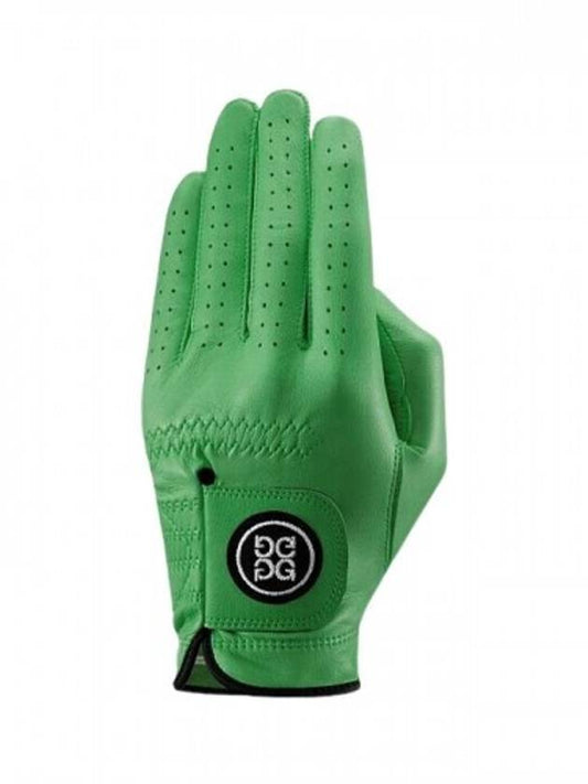 Circle GS Logo Leather Golf Gloves Green - G/FORE - BALAAN 2