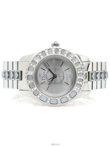 Crystal Diamond Bezel Watch CD112115 - DIOR - BALAAN 1