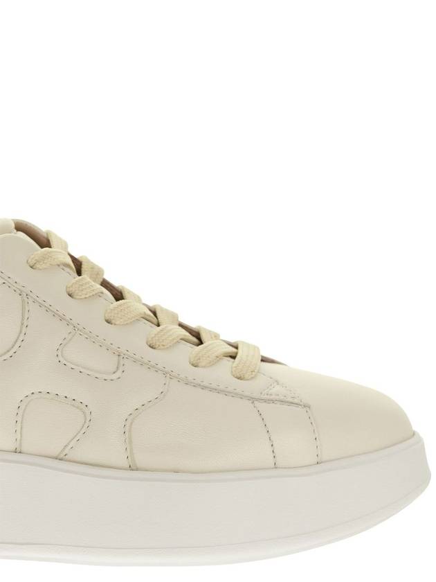 leather low-top sneakers beige - HOGAN - BALAAN 7