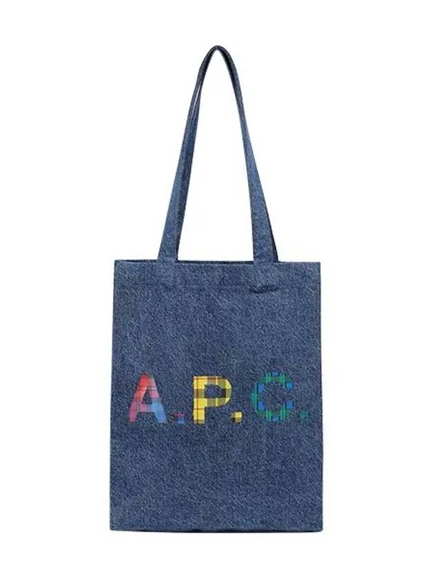 Lou Tote Bag Blue - A.P.C. - BALAAN 4