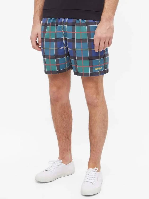 Tartan Check Swim Shorts - BARBOUR - BALAAN 4