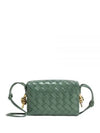 Intrecciato Loop Camera Mini Shoulder Bag Aloe - BOTTEGA VENETA - BALAAN 2