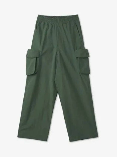 Elastic Cargo Pants Forest Green CRTWMBOT019NYL0210063 - SUNNEI - BALAAN 1