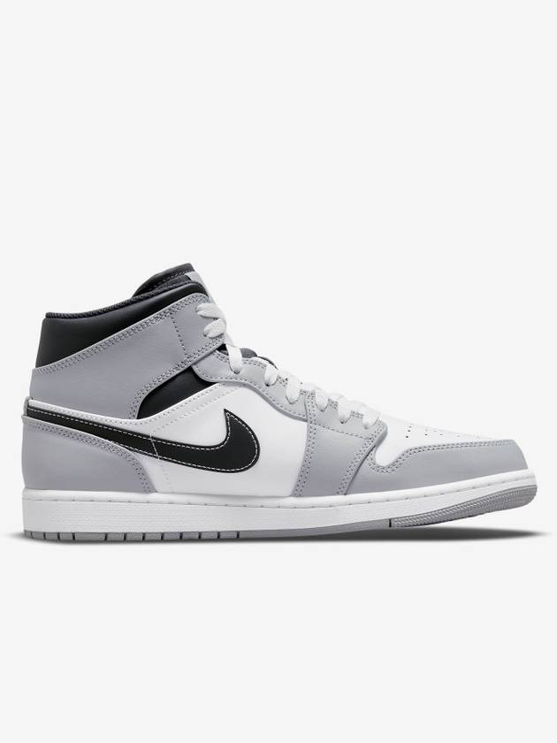 Nike Jordan 1 Mid Light Smoke Gray Anthracite 260 280 554724078 - JORDAN - BALAAN 3