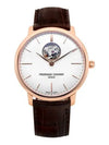 Slimline Heartbeat Automatic Watch Gold Brown - FREDERIQUE CONSTANT - BALAAN 3