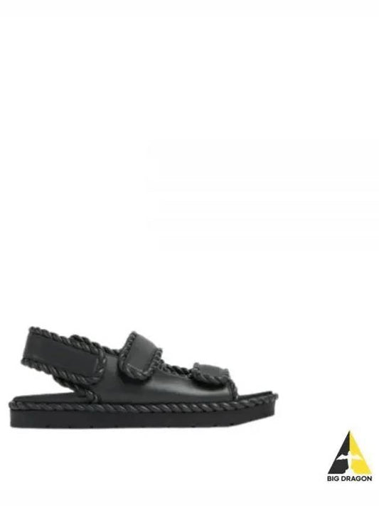 Jack Flat Sandals Ardoise - BOTTEGA VENETA - BALAAN 2