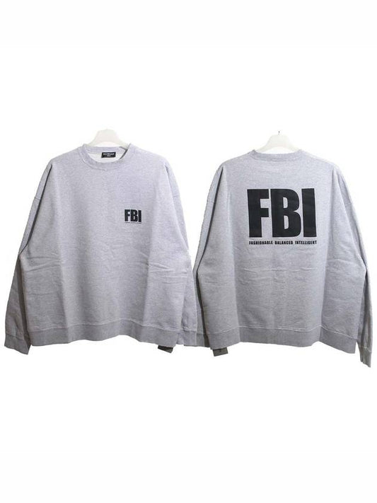 FBI Logo Sweatshirt - BALENCIAGA - BALAAN.
