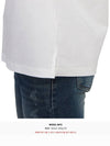 Logo Print Cotton Short Sleeve T-Shirt White - WOOYOUNGMI - BALAAN 8