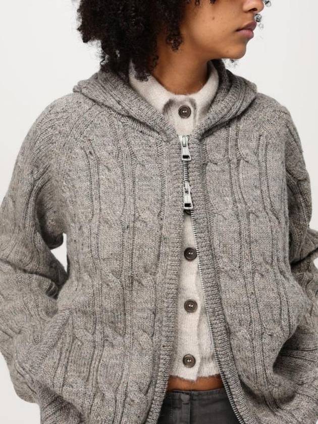 Level Hooded Cardigan Grey - OUR LEGACY - BALAAN 6