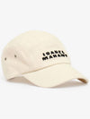 Tedji Ball Cap Ecru - ISABEL MARANT - BALAAN 5