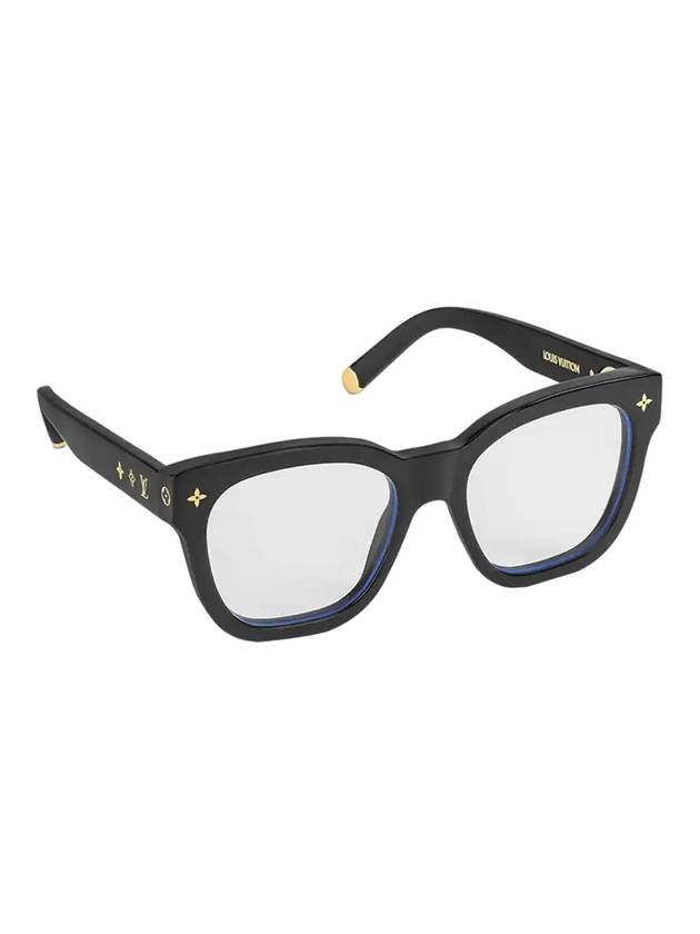 Eyewear My Monogram Square Anti-Blue Light Eyeglasses Black - LOUIS VUITTON - BALAAN 1