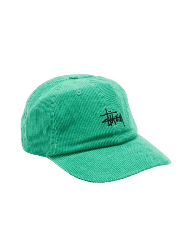 Graffiti Corduroy Low Pro Ball Cap Apple - STUSSY - BALAAN 1