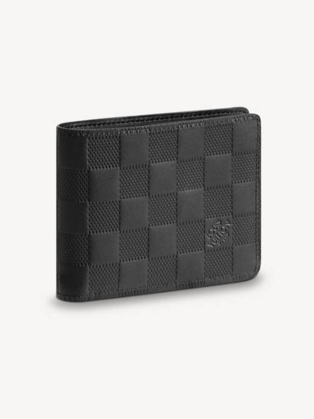 Multiple Damier Infini Half Wallet Black - LOUIS VUITTON - BALAAN 2