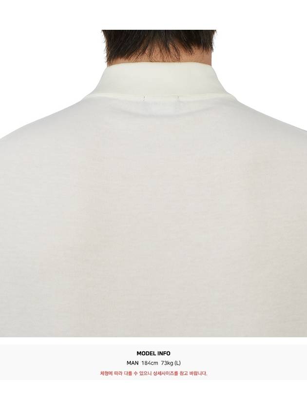 Men's Cotton Polo Shirt Milk - DRUMOHR - BALAAN 8