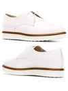 Embroidered Logo Lace-Up Derby White - TOD'S - BALAAN 2