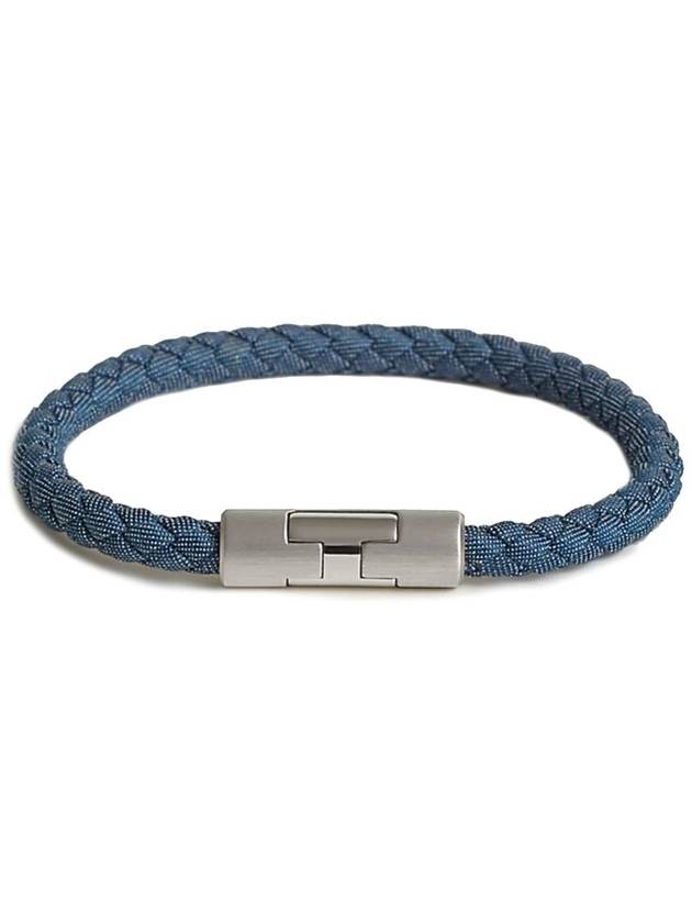 H Puzzle Goliath Bracelet Denim - HERMES - BALAAN 1