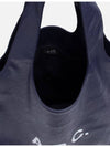 Ninon logo print tote bag navy - A.P.C. - BALAAN 4