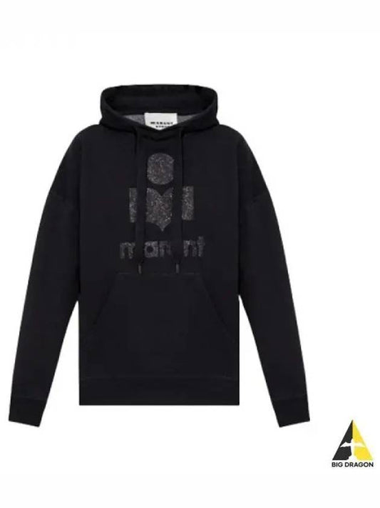 ETOILE Women s Mansell Hooded Sweatshirt Black Ecru SW0001FA A1M77E - ISABEL MARANT - BALAAN 1