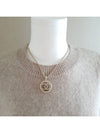 Circle CC Logo Pearl Ball Necklace Gold - CHANEL - BALAAN 7