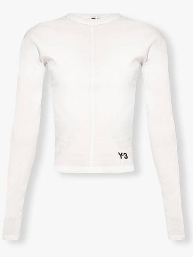 Y-3 Top With Logo, Women's, White - Y-3 - BALAAN 1