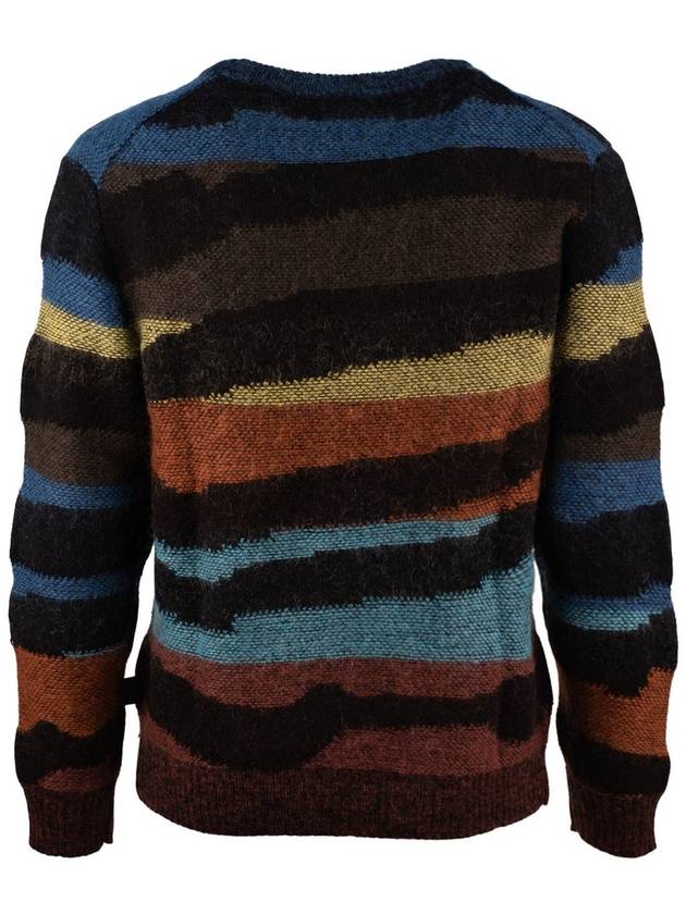 Paul Smith Multi-Wave Stripe Cotton-Mohair Sweater - PAUL SMITH - BALAAN 2