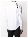 Men's Harness Patch Long Sleeve Shirt White - ALEXANDER MCQUEEN - BALAAN 5