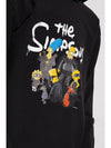 Simpsons Print Hoodie Black - BALENCIAGA - BALAAN 4