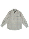 Men's Wool Shirt Green I1WS02GR - IOEDLE - BALAAN 3