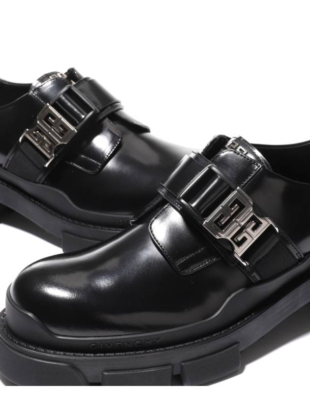 Terra Buckle Leather Derby Black - GIVENCHY - BALAAN 10