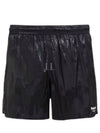 Graffiti Logo Swim Shorts Black - ALEXANDER MCQUEEN - BALAAN 2