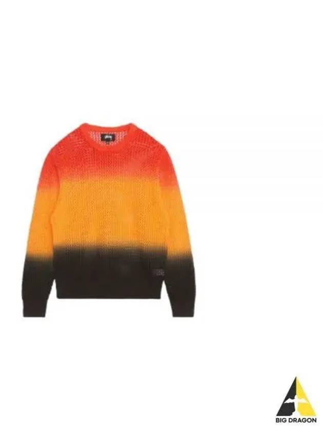 117105 LAVA Pigment Dye Loose GAUGE Sweater - STUSSY - BALAAN 2