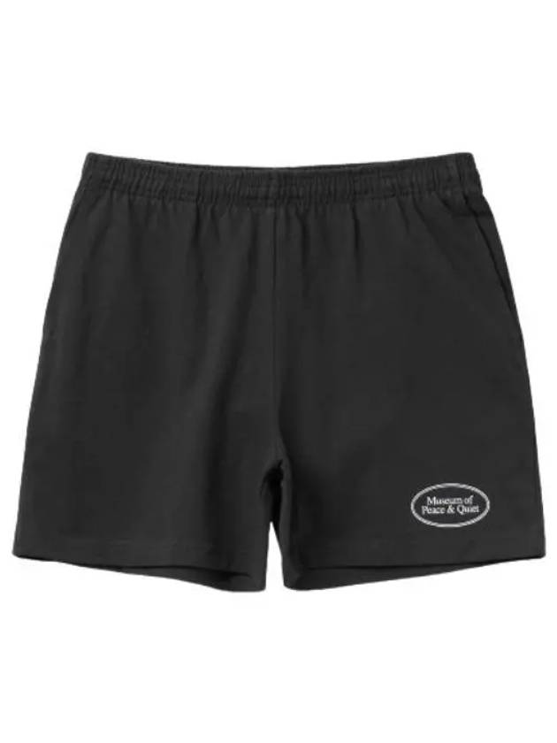 Classic Logo Shorts Pants Black - MUSEUM OF PEACE & QUIET - BALAAN 1