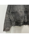 back logo denim trucker jacket vintage black 202BT244270F - FEAR OF GOD ESSENTIALS - BALAAN 7