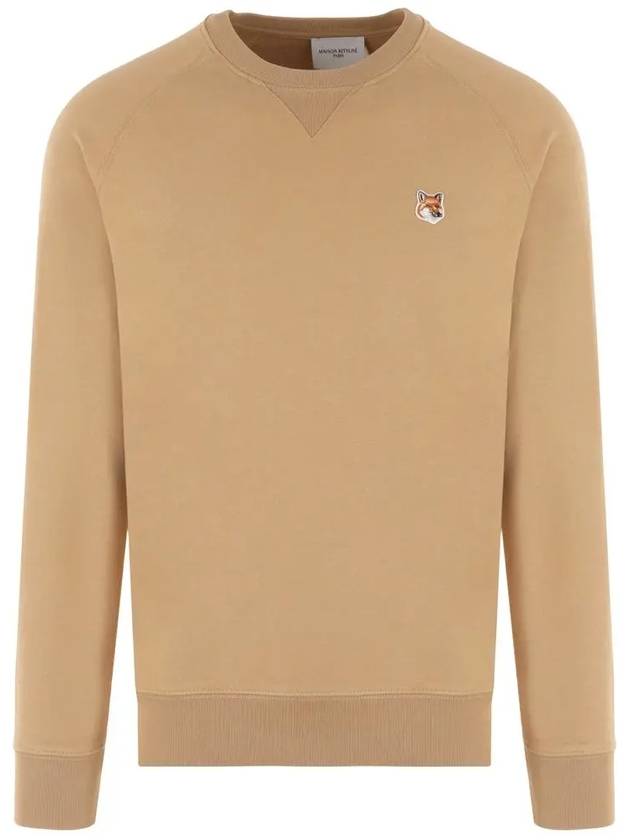 Fox Head Patch Classic Sweatshirt Beige - MAISON KITSUNE - BALAAN 3