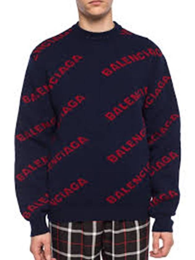 multi logo knit - BALENCIAGA - BALAAN 9