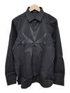 BCM1044B H102 0101 Starmotif Shirt Black - NEIL BARRETT - BALAAN 1