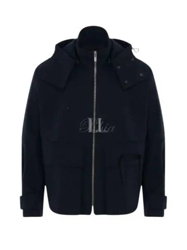 Le Blouson Molhaddo Hooded Military Parka Navy - JACQUEMUS - BALAAN 2