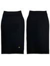 Women's Bea Wool Knit Pencil Skirt Black - VIVIENNE WESTWOOD - BALAAN 2