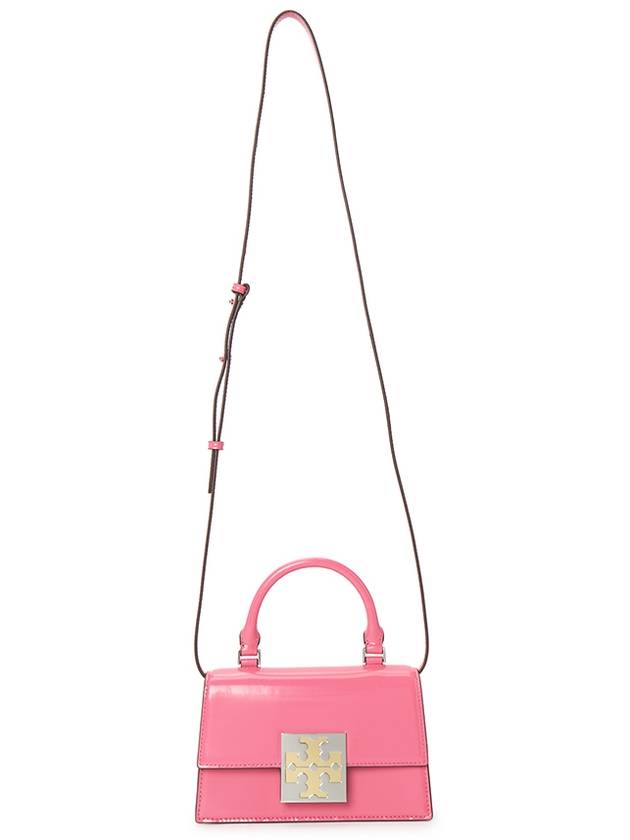 Bonbon Spazzolato Top Handle Mini Cross Bag Pink - TORY BURCH - BALAAN 8