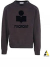 Mikoy Logo Cotton Sweatshirt Fade Black - ISABEL MARANT - BALAAN 2