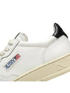 Medalist Black Tab Low Top Sneakers White - AUTRY - BALAAN 4