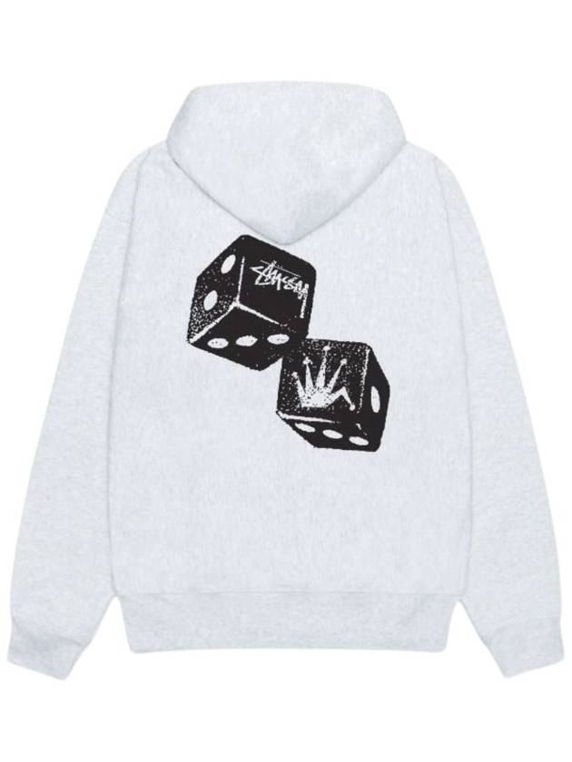 Shakers Hood Ash Heather 1925091 - STUSSY - BALAAN 1