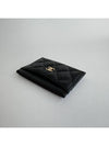 Classic card slot caviar black gold AP0213 - CHANEL - BALAAN 7