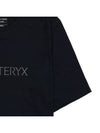 Men s Ionia Ark Word Short Sleeve T Shirt X000007733 BLACK - ARC'TERYX - BALAAN 7