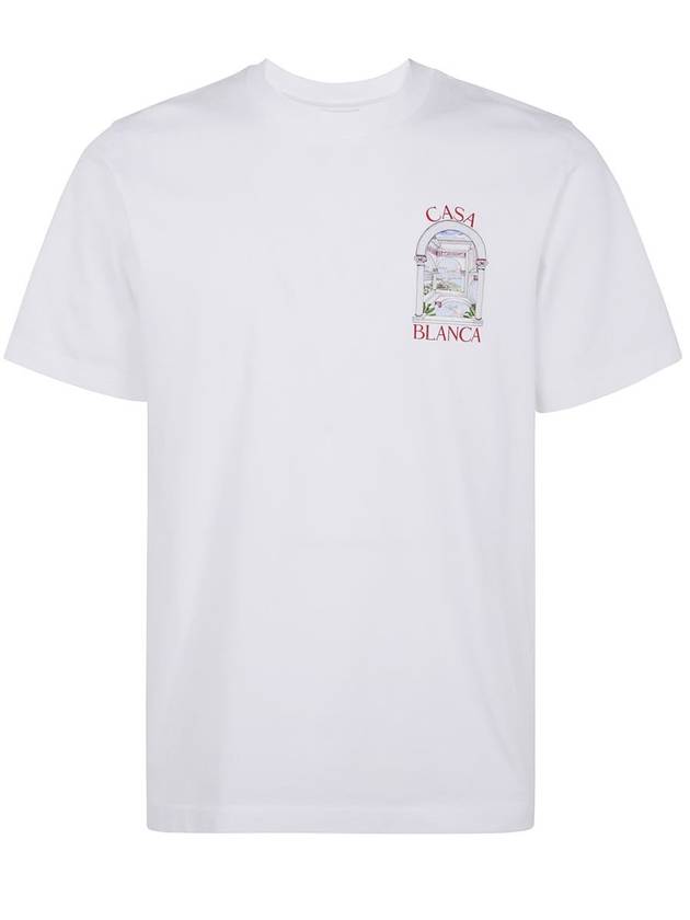 Casablanca Le Passage Printed T-Shirt Clothing - CASABLANCA - BALAAN 1