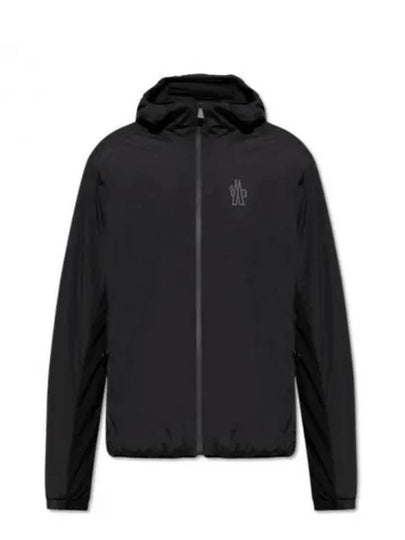 Men's Bissen Zip-Up Hoodie Black - MONCLER - BALAAN 2