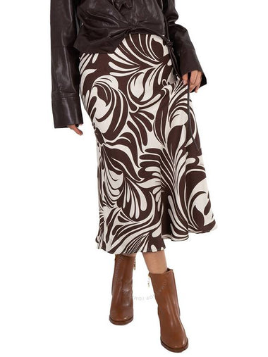 La Double J Watermarble Lungomare Midi Skirt, Size Medium - LA DOUBLEJ - BALAAN 1