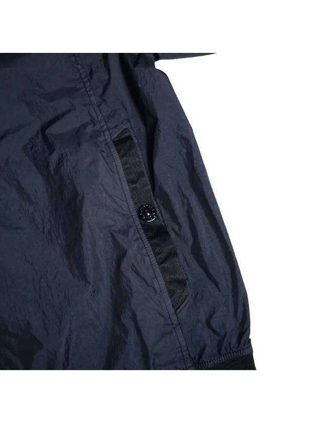 Crinkle Reps Wappen Bomber Jacket Navy - STONE ISLAND - BALAAN 6